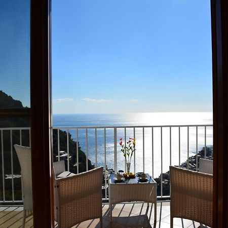 Casa Rossia Breathtaking Sea View Apartment In Positano Bagian luar foto